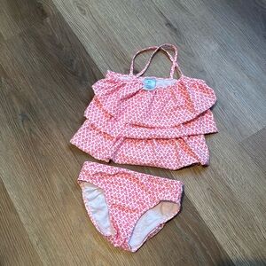 Girls Carters two piece swimsuit
